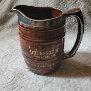 Vintage Ambassador Scotch Bar Pitcher